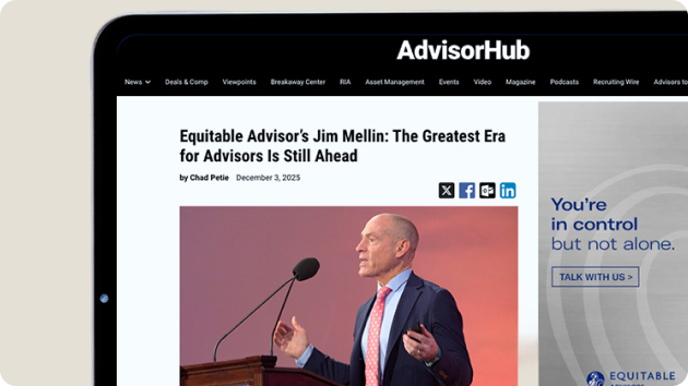 The greatest era for advisors is still ahead article